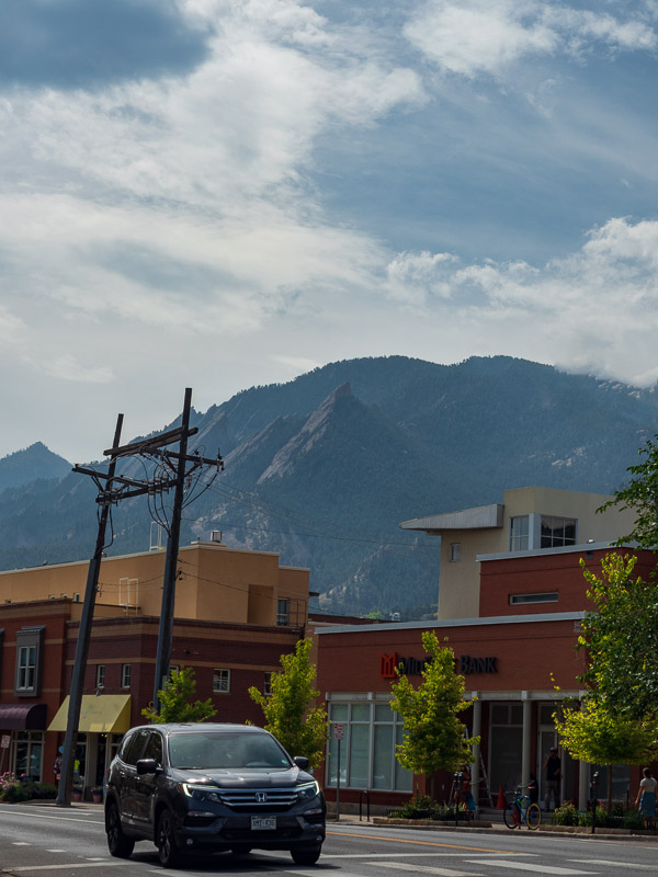 boulder flatirons travel is sweet