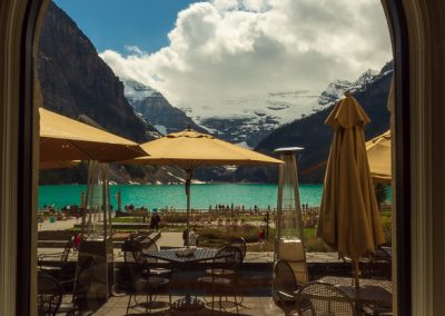 lake louise fairmont view travel is sweet