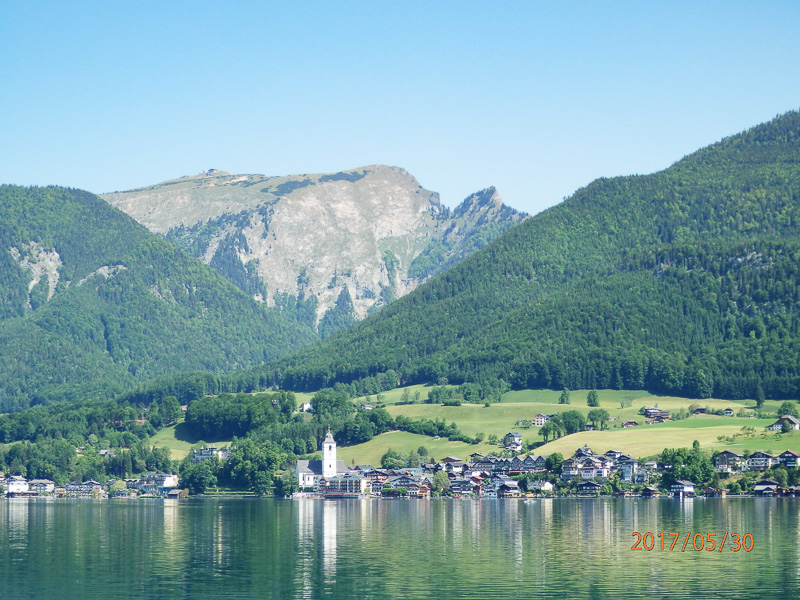 st wolfgang from lake travel is sweet