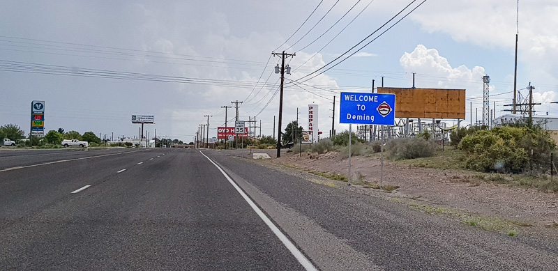 tucson to deming sign travel is sweet