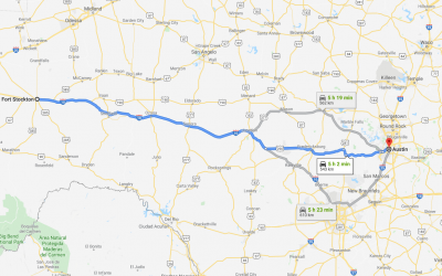 Fort Stockton to Austin