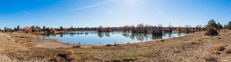 boondocking reynolds pond oregon pano