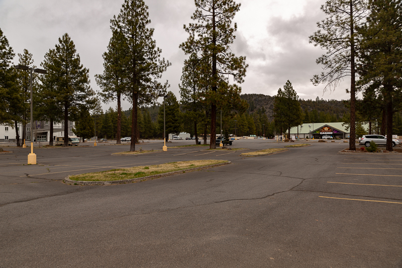 boondocking kla-mo-ya casino chiloquin parking lot 1