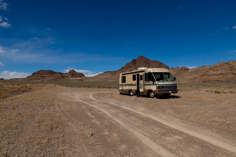 boondocking bonneville salt flats our spot