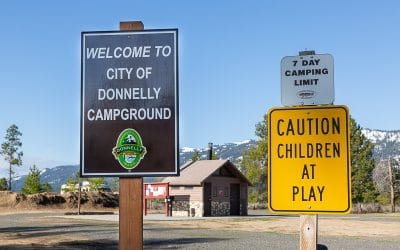 Boondocking Donnelly Campgrounds Idaho